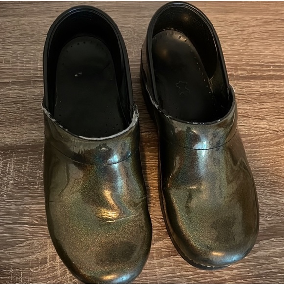 Dansko clogs green size 38 comfortable slip on shoe 8 - Picture 9 of 11